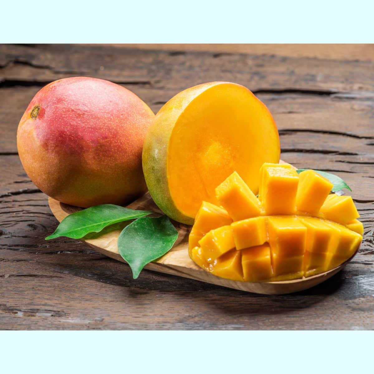 Mango is a cool and refreshing food for teething babies and toddlers. High in vitamin C to help with swollen gums. 