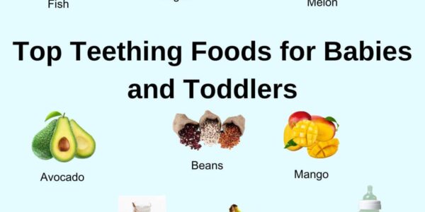 Teething foods that soothe and nourish